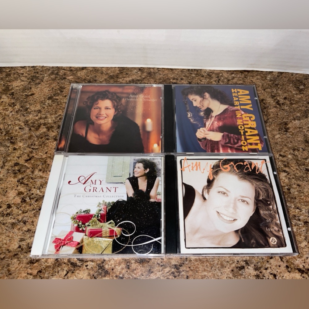 Amy Grant CD Bundle of 4 Christian Cd Lot, Heart In Motion, House Of Love